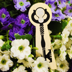 Locke and Key inspired 18K Gold Plated Bookmark | Fix a Flix Box