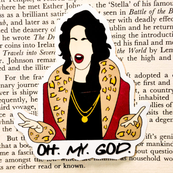 “OH MY GOD” Janice from F.R.I.E.N.D.S Sticker | Fix a Flix Box