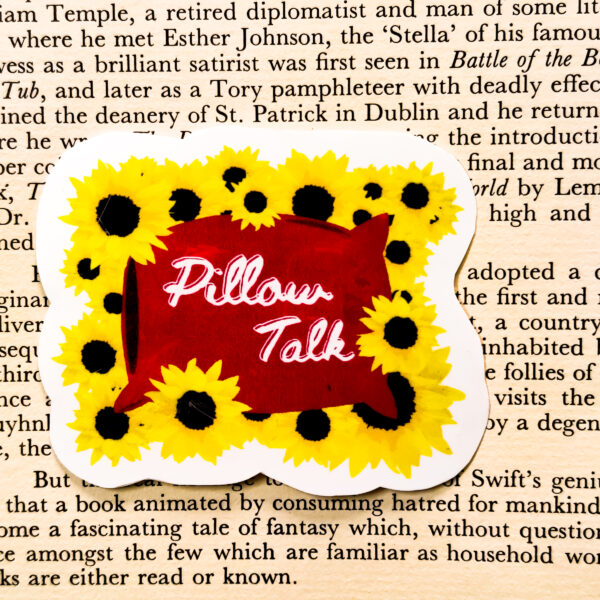 ‘Pillow Talk’ Sticker | Fix a Flix Box