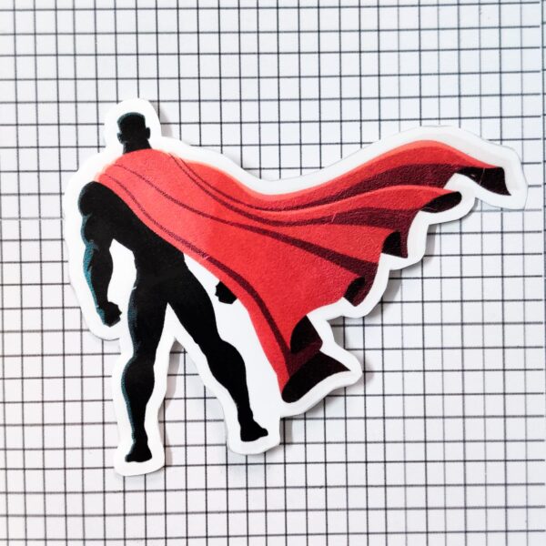 ‘SUPERMAN’ inspired Silhouette Sticker | Fix a Flix Box