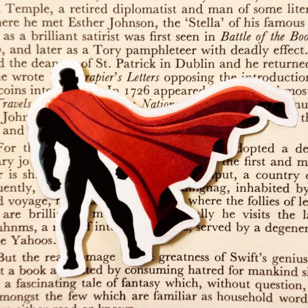 ‘SUPERMAN’ inspired Silhouette Sticker | Fix a Flix Box