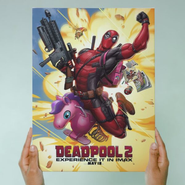 'Deadpool' with Little Pony Comic Poster