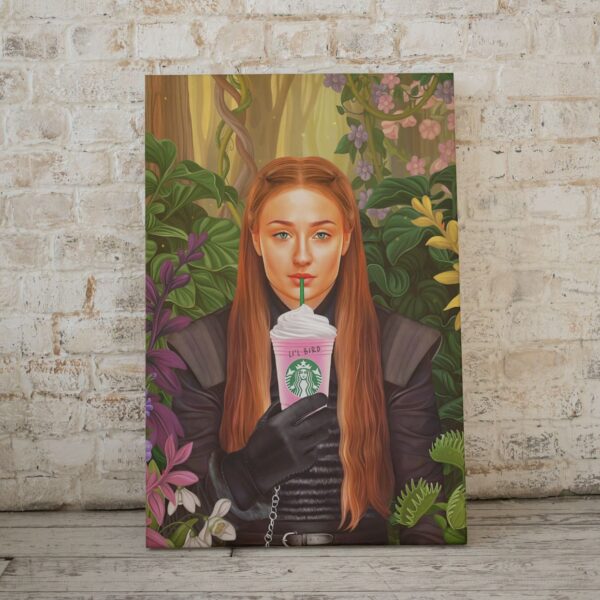 Sansa's Starbucks 'Game of Throne' Poster