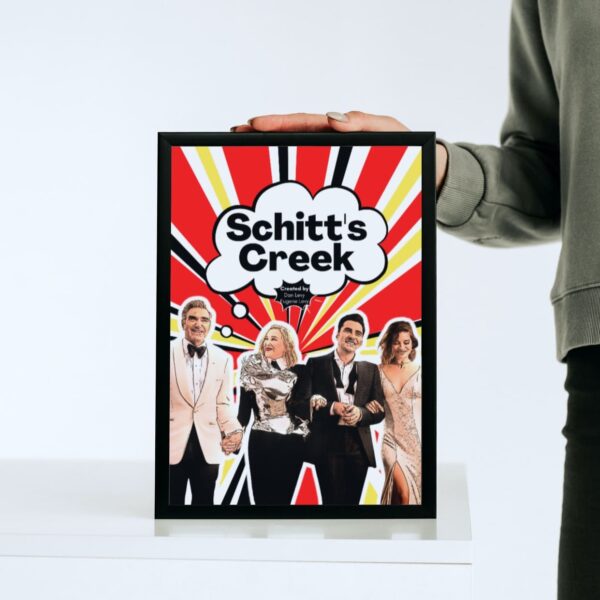 Schitt's Creek Comic Art Poster