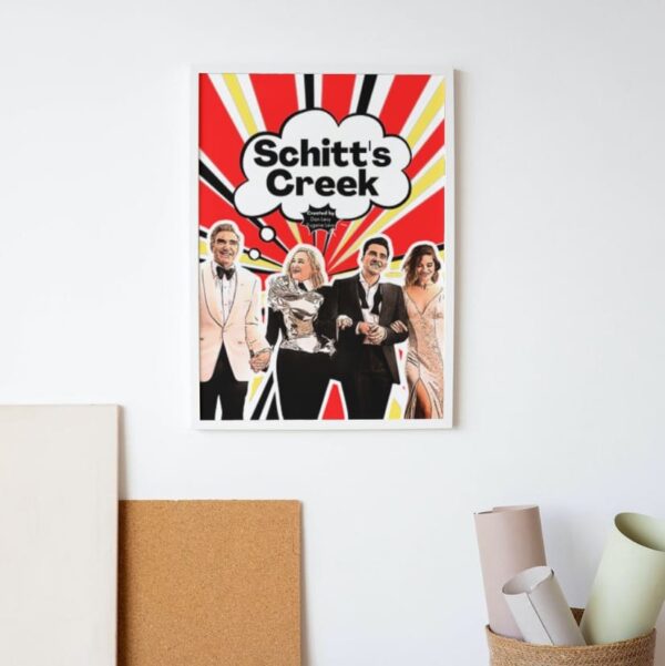 Schitt's Creek Comic Art Poster