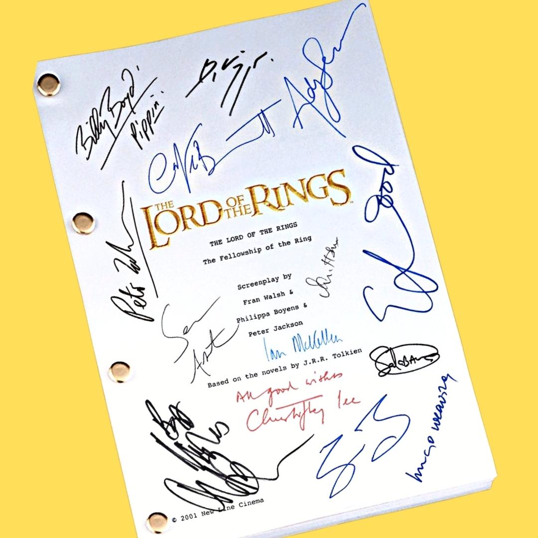 Screenplay Edit: “The Lord of the Rings: The Fellowship of the